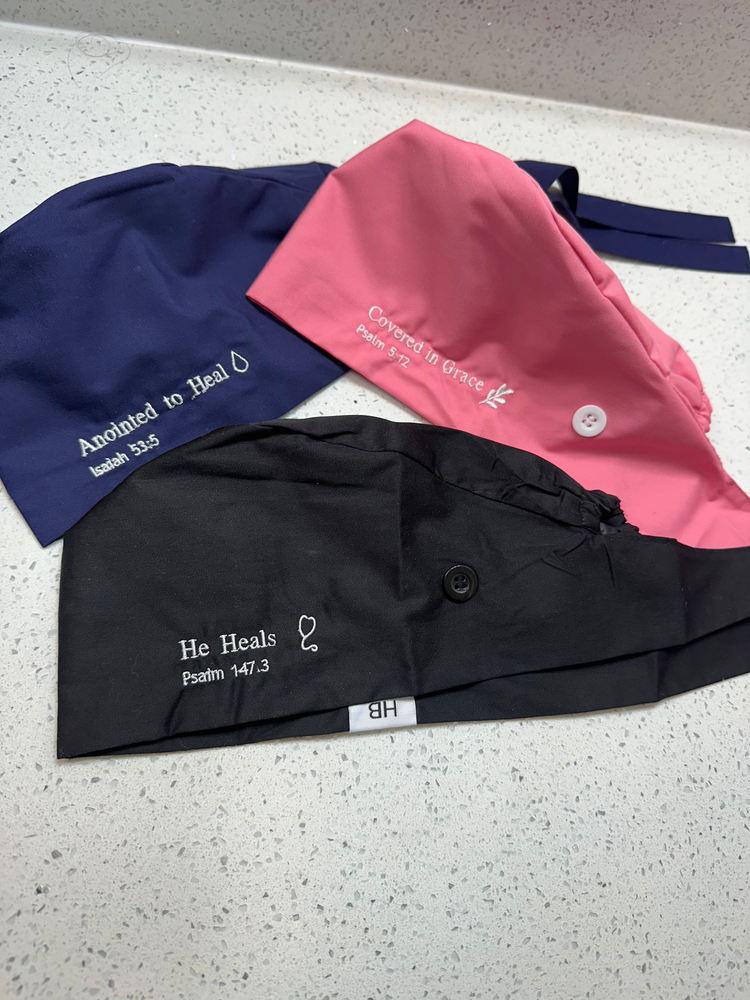 Hermosa Belle Scrub Caps