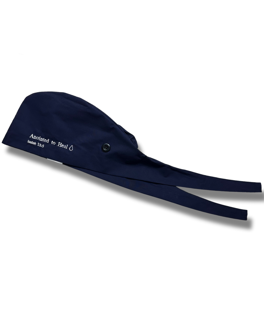 Anointed to Heal - Satin-Lined Scrub Cap | Isaiah 53:5
